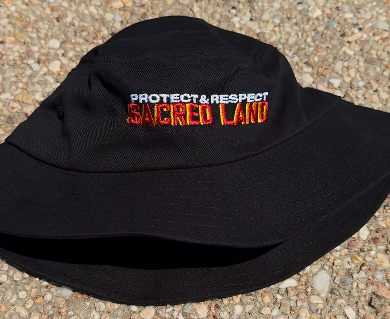 Protect & Respect Sacred Land Bucket Hat